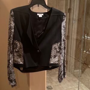 Helmut Lang Wool/silk contrast blazer